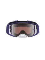 Alpinestars Supertech Atrox Schutzbrille, Motocross-Rennsport, Blau und Weiß, Silber verspiegelte Scheibe, erstklassige Optik für Offroad-Bedingungen