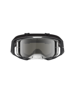 Alpinestars Vision 8 Amber Mirror Motocross Goggles in black and silver with a mirrored lens and A-FLEX frame.