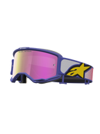 Alpinestars Vision 5 Schutzbrille Drag, Motocross-Schutzbrille, Lila und Pink, A-FLEX-Rahmen und RAM-AIR-Belüftung