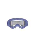Alpinestars Vision 5 Wordmark Goggles, Lila und Klar, mit leichtem A-FLEX Urethan-Rahmen, klarer Anti-Beschlag-Polycarbonatlinse mit 'ONE GOAL. ONE VISION.'-Branding, 17 mm mehrschichtigem Gesichtsschaum und lila gewebtem Band mit markantem Wordmark-Logo, professioneller Motocross-Augenschutz