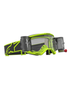 Alpinestars Vision 5 Rora Roll-Off Schutzbrille, Gelb Fluo und Schwarz, Motocross-Brille mit klarer Scheibe und Roll-Off-System.