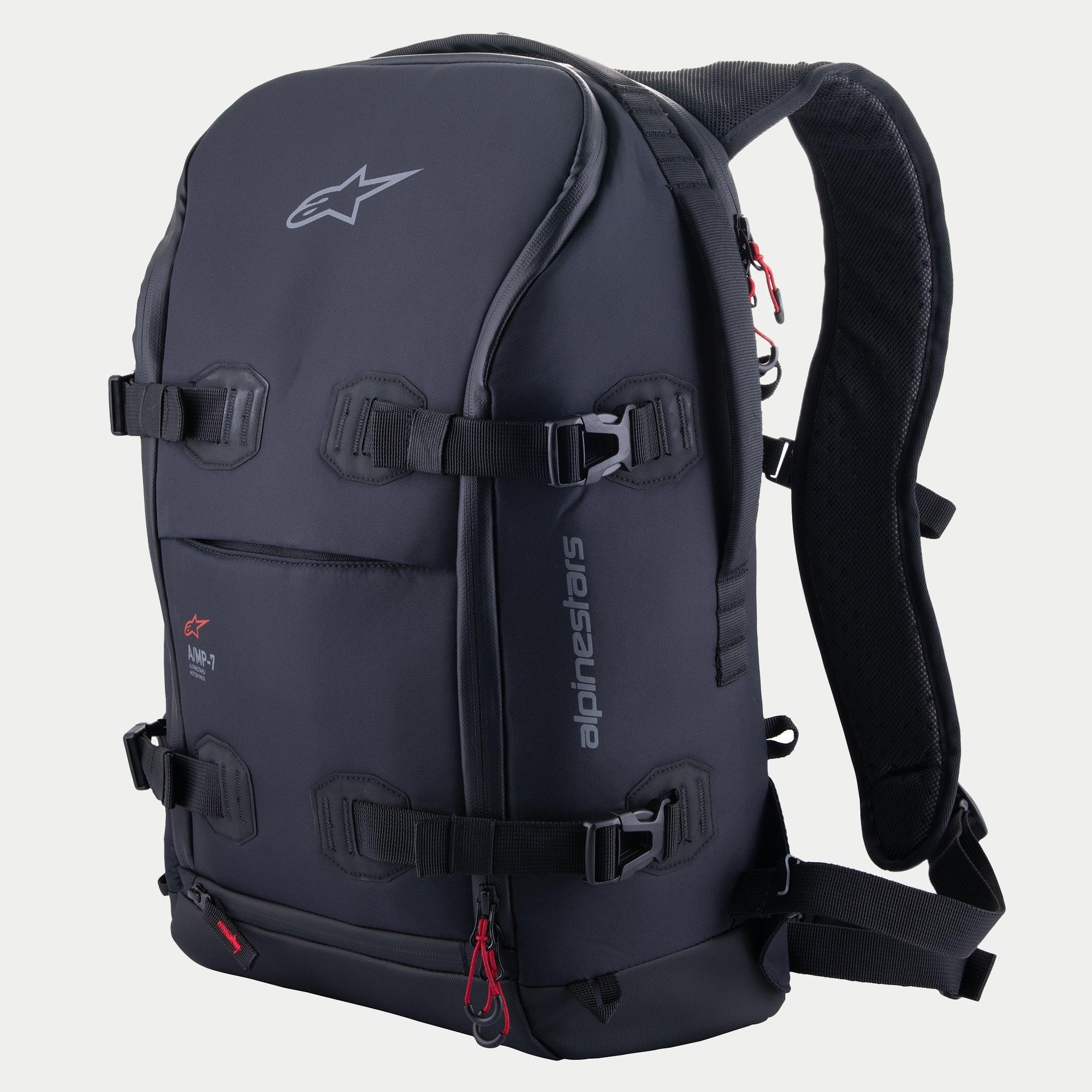 AMP-7 Rucksäcke - BLACK ADVENTURE Riding Backpacks | Alpinestars