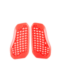 Alpinestars Nucleon Plasma Divided Chest Protector, Red Motorcycle Chest Armor Insert, Ventilated Zigzag Pattern with Perforated Holes, CE Certified Impact Protection, Dual-Piece Lightweight Construction