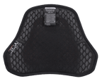 Alpinestars Nucleon KR Cell CiR Protectors, Motorcycle Chest Protector, Black airmesh interior with honeycomb microstructure, featuring CE certification label and soft lining for breathability and comfort