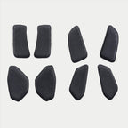 Alpinestars BNS Soft Pad Set, Schwarz, achtteiliges Ersatz-Komfortpolster-Set für BNS-Nackenstützsysteme, geformte Schaumstoffeinlagen für MTB- und Offroad-Einsätze