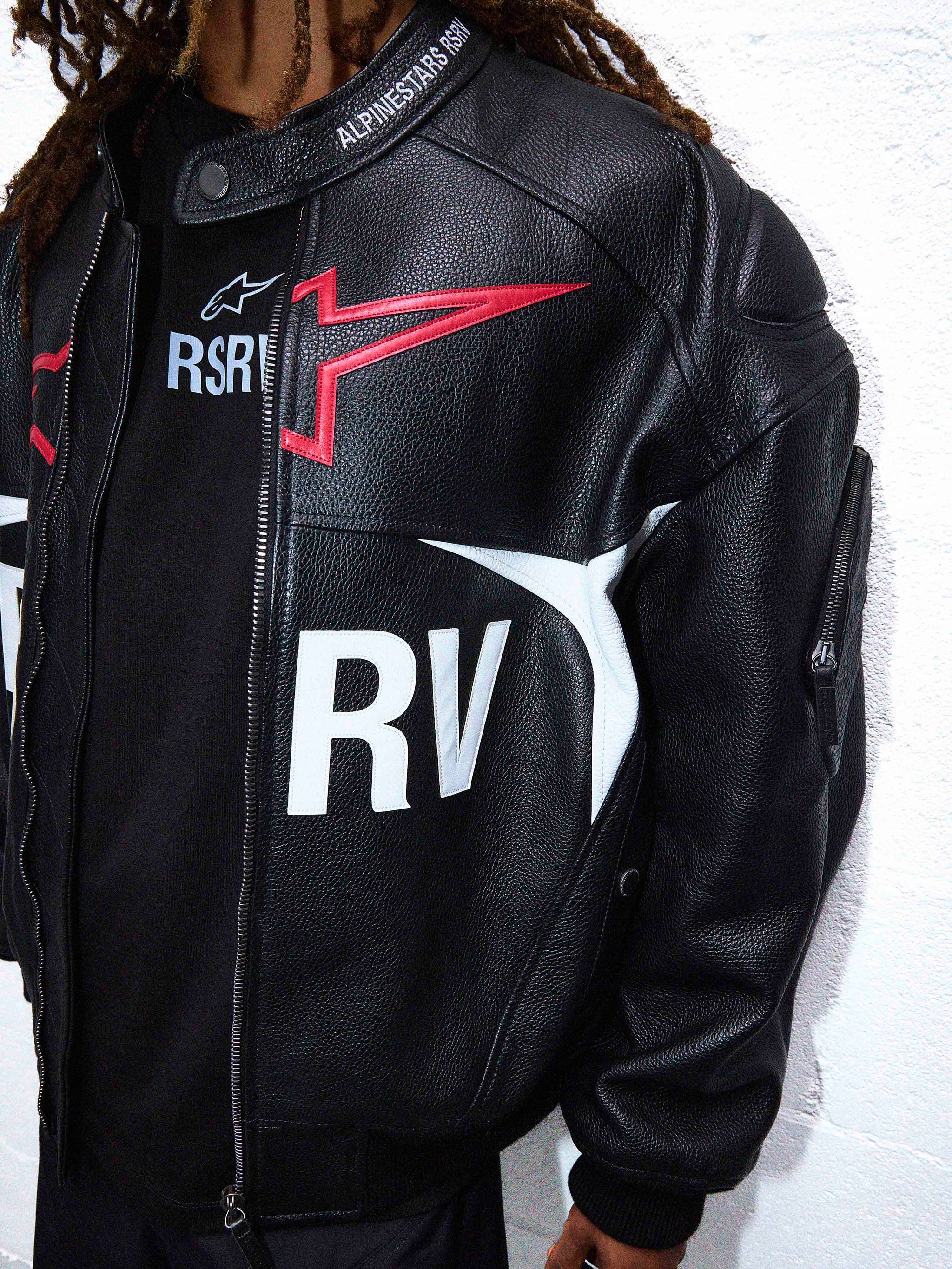 RSRV The Chief Bomber Leather Jacket