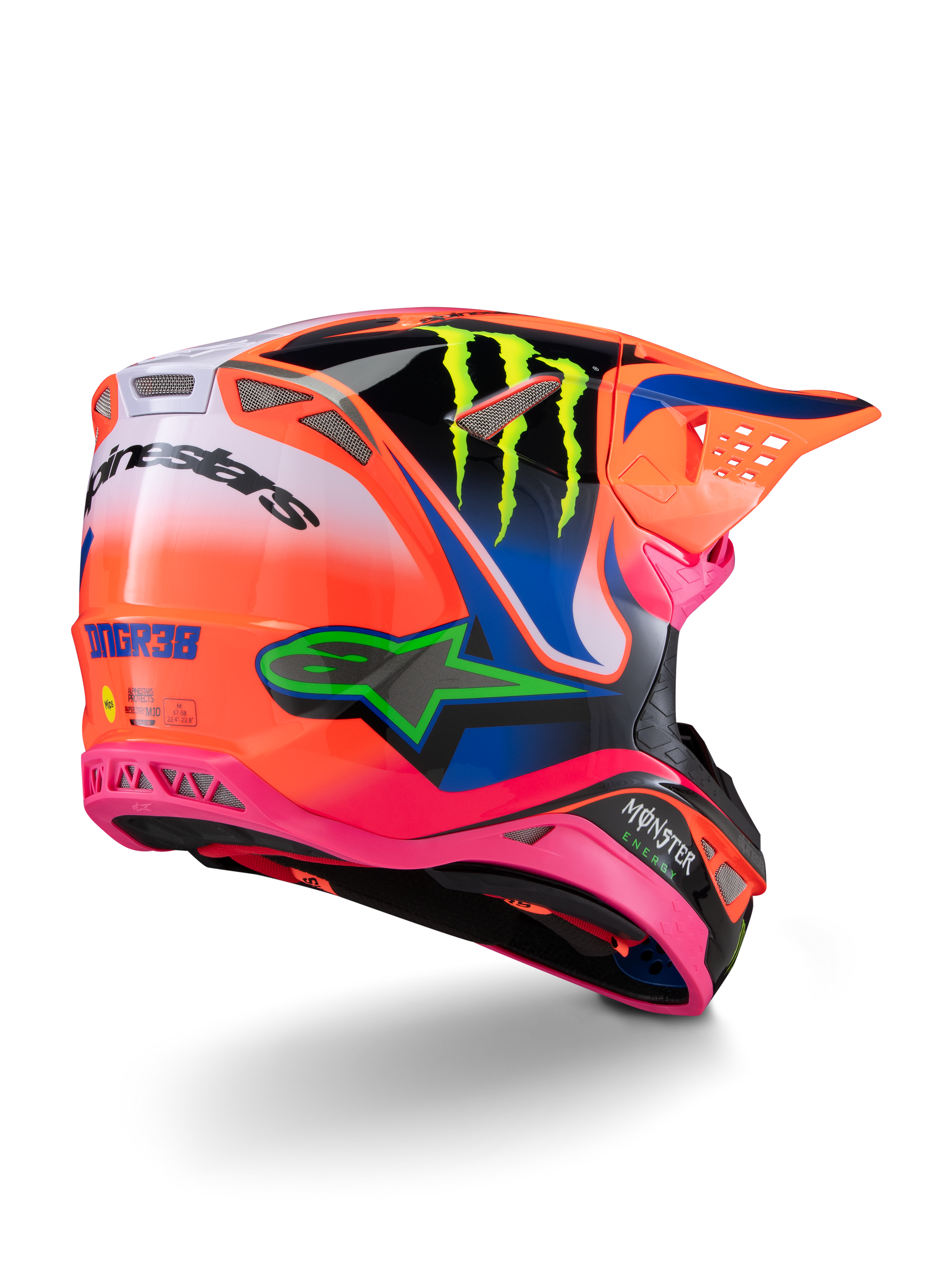 Supertech M10 Deegan Monster Helm ECE06