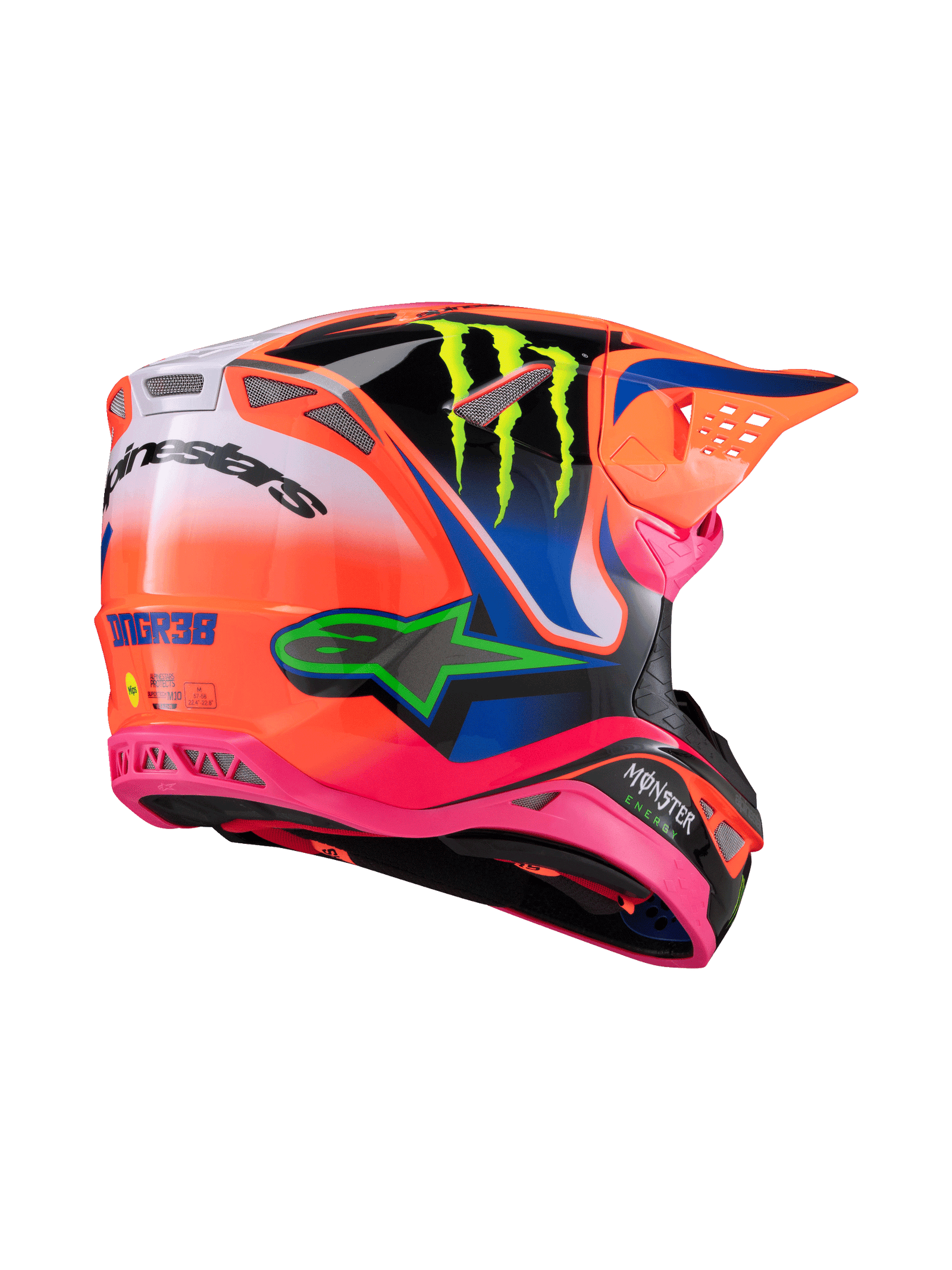 Supertech M10 Deegan Monster ECE 22.06 Helm