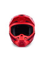 Alpinestars S-M7 Core Helm, Motocross-Helm, Rot glänzend, Frontansicht mit mehreren Lufteinlässen und aerodynamischem Design, Astars-Branding auf Visier und Kinnbügel, professionelle Offroad-Rennausrüstung