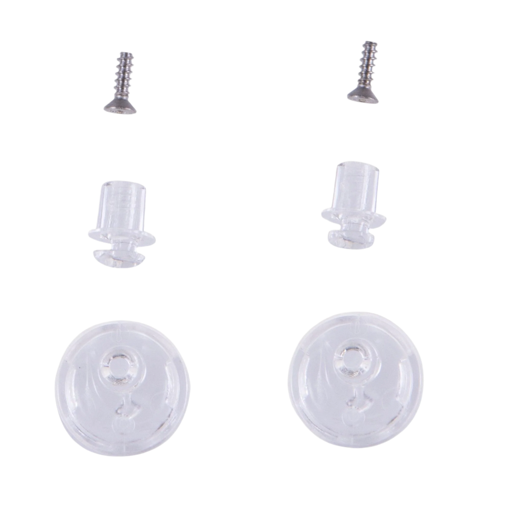 Alpinestars Pinlock Tear Off Stifte-Set, Helmzubehör, Transparent, durchsichtige Kunststoffstifte und kleine Metallschrauben, Ersatzteile für Supertech R10 Motorradhelm-Visiere