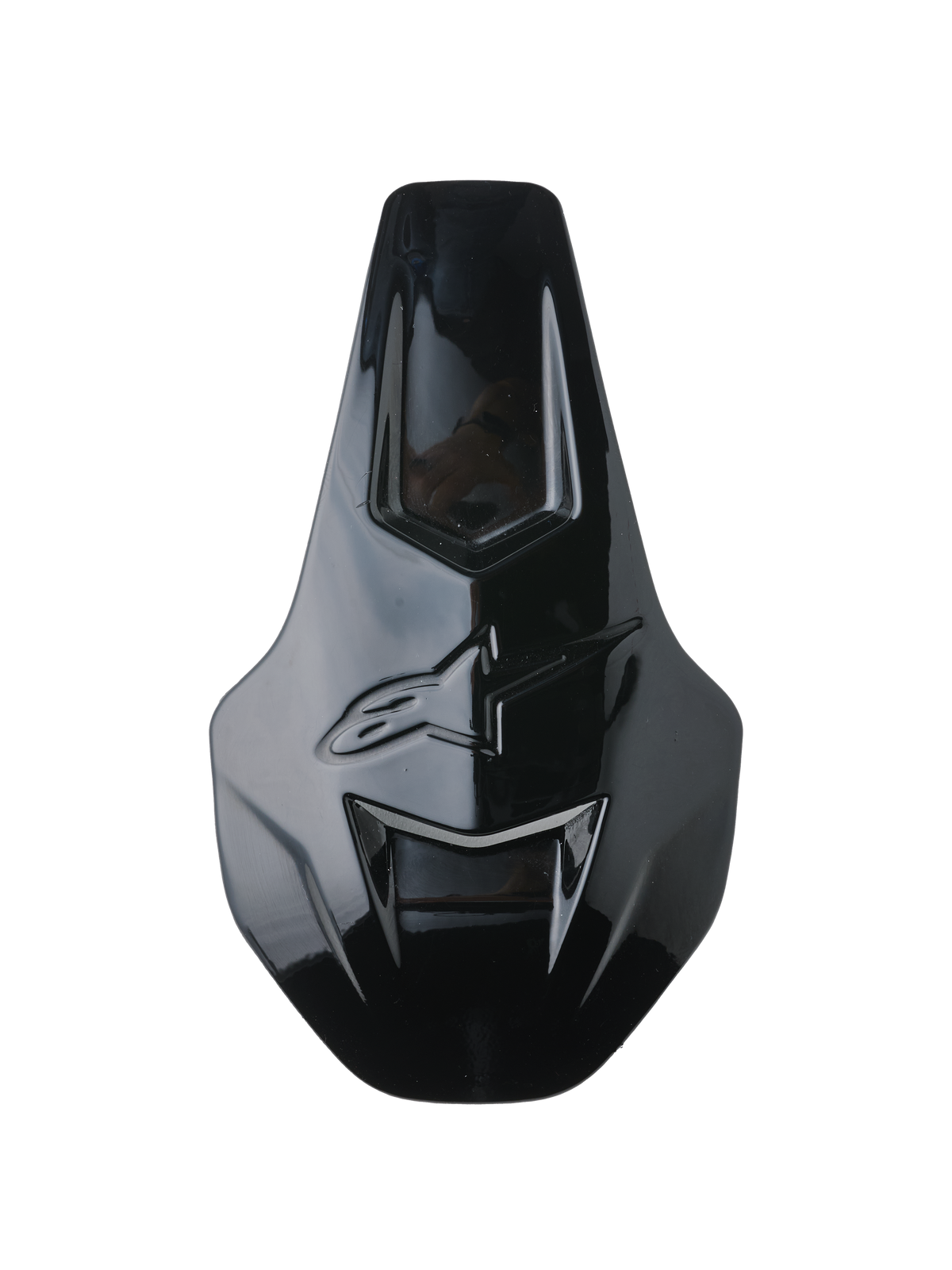 Alpinestars S R 7 Top Vent Slider, Motorradhelm-Belüftungsteil, Schwarz, langlebige POM-Konstruktion
