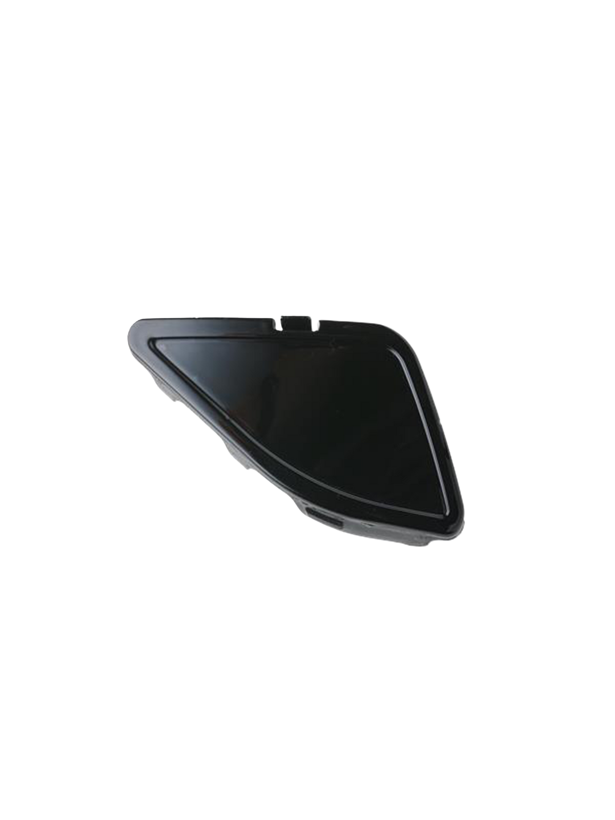 Alpinestars S-R7 Communication System Seitenabdeckung, schwarzes Ersatz-Helmzubehör, langlebige Kunststoffkonstruktion