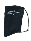 Alpinestars S-R7 Softtasche, graue Softtasche mit Kordelzug und weißem Astar-Logo, langlebige Textilkonstruktion