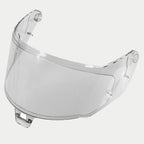Alpinestars Supertech R10 AFHS-01 Shield, Ersatz-Helmvisier, photochromatisch, klares gebogenes Kunststoffdesign mit Befestigungsmechanismen, kompatibel mit S-R10 Rennhelmen, UV-geschützte und kratzfeste Ausführung