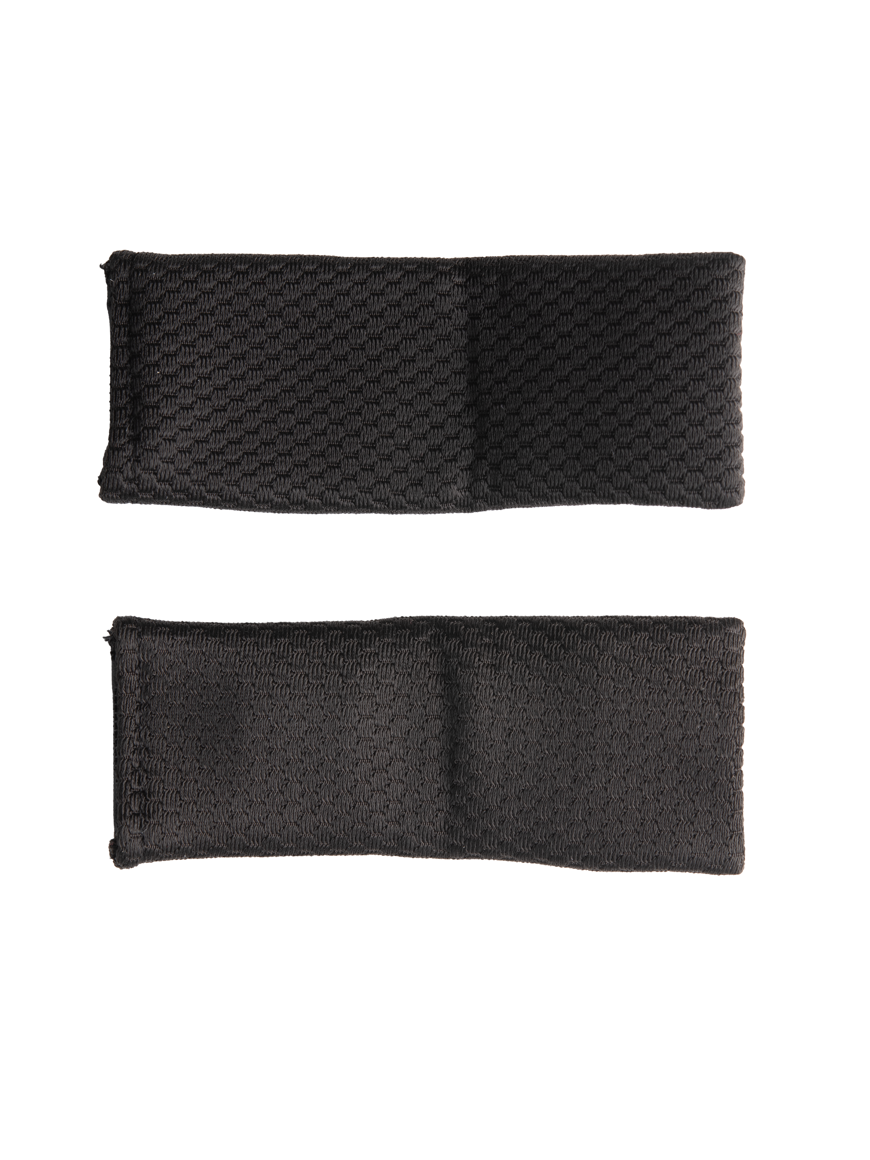 Alpinestars S-M7 Kinnriemenpolster-Set, Schwarz, Ersatzabdeckungen für Motocross-Helm-Kinnriemen, strukturiertes Synthetikmaterial, weiches Soft-Touch-Gewebe für verbesserten Komfort, abgebildet als ein Paar rechteckige schwarze Polster