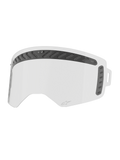 Alpinestars Supertech Modulator Vented Linse, klares Motocross-Schutzbrillen-Ersatzglas, Schwarz, belüftet, mit Antibeschlag-Beschichtung und Tear-Off-Pfosten.