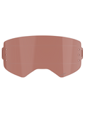 Alpinestars Supertech Wide Vision Roll-Off Linse, Brillenzubehör, Copper Rose Tönung, horizontale Gleitlinien und seitliche Befestigungspunkte, schlagfestes Polycarbonat für Motocross- und Offroad-Einsatz