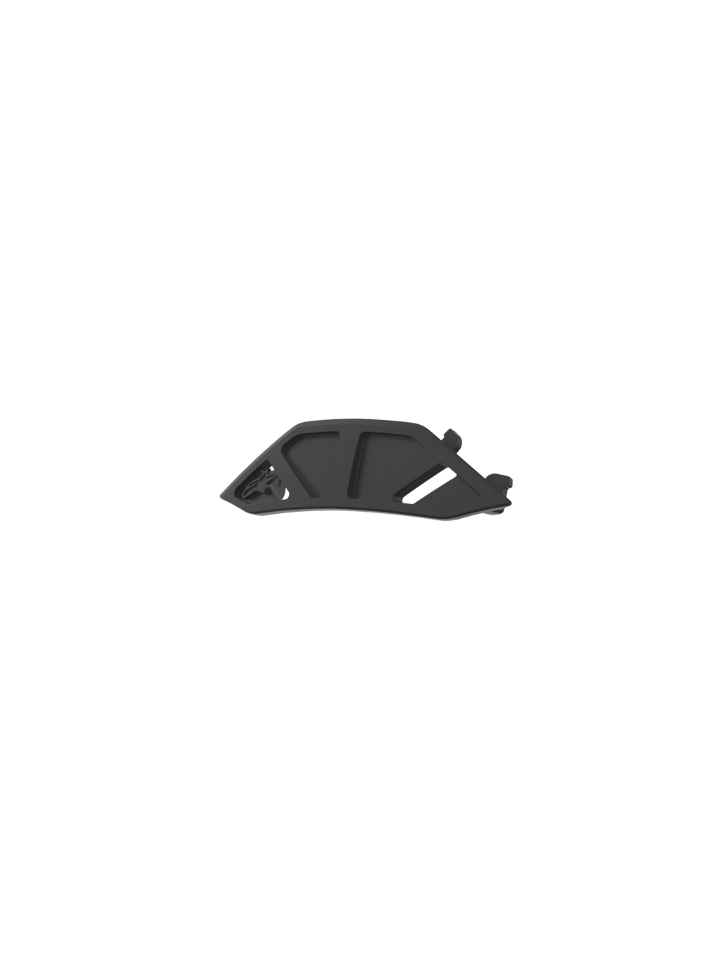 Alpinestars Vision 8-5-3 Ersatz-Nasenschutz, Motocross-Brillenzubehör, Schwarz, robuster Kunststoff für Offroad-Schutz