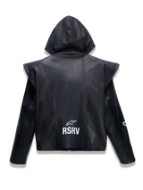 RSRV Axis Leather Hoodie