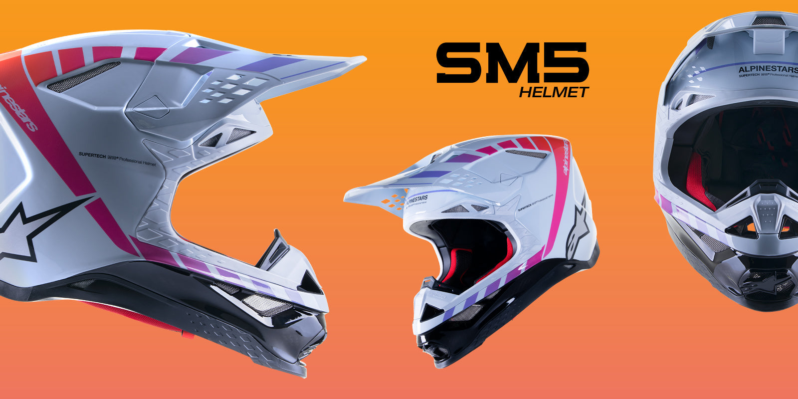 Supertech M10 Daytona 23 LE - Gray MX Visor | Alpinestars®