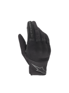 Alpinestars Copper Gloves, Men's black urban motorcycle gloves with hard knuckle protection and textile mesh.
