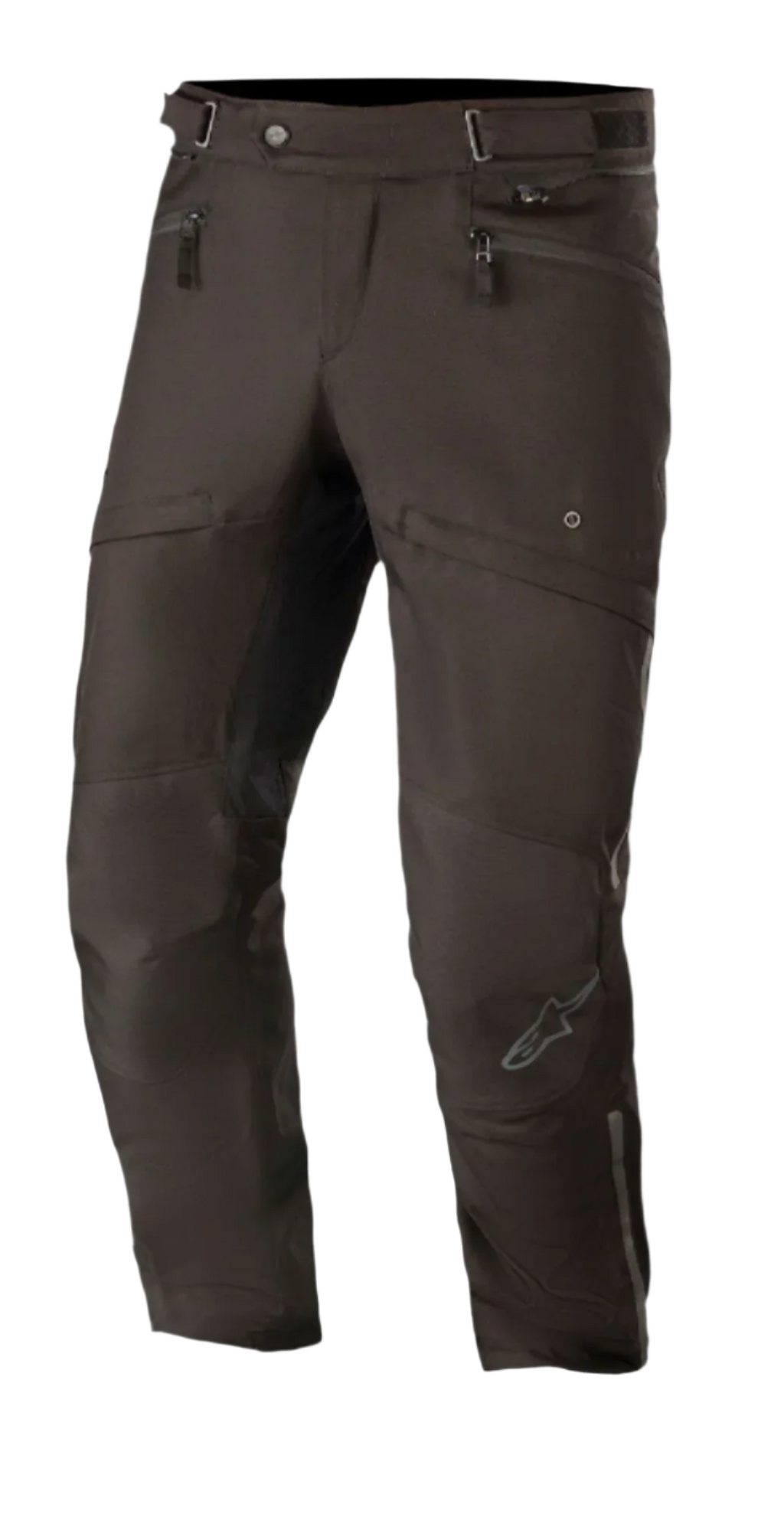 Alpinestars AST-1 V2 Waterproof Pants Short, Black, Motorcycle Touring Pants, Waterproof Textile Construction, Zippered Pockets and Adjustable Waist, Pre-curved Leg with Reflective Logo