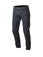 Alpinestars Copper Denim Pants, men's dark blue urban motorcycle riding jeans with straight fit and aramid fiber protection.