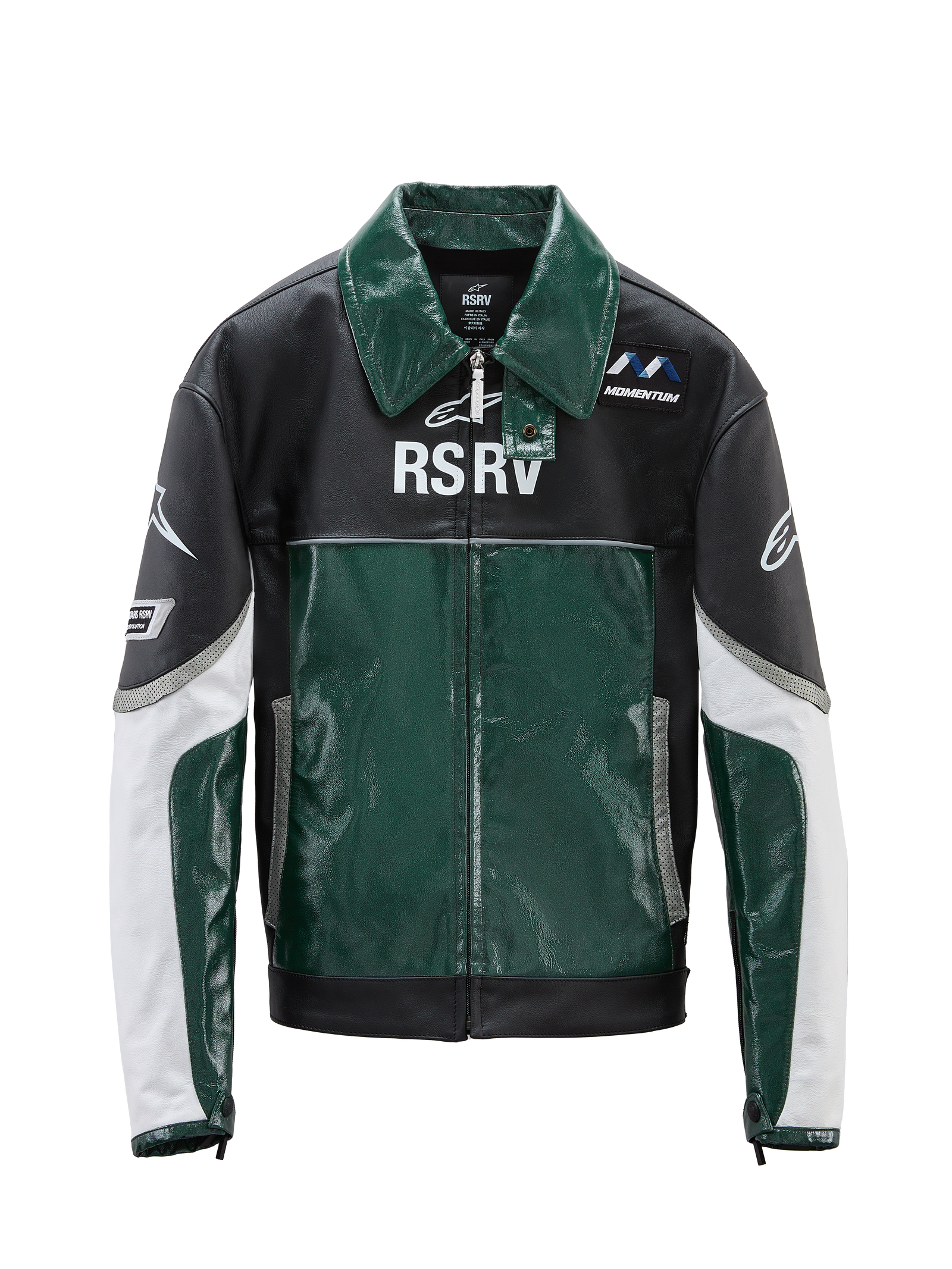 RSRV ALLOY Lederjacke