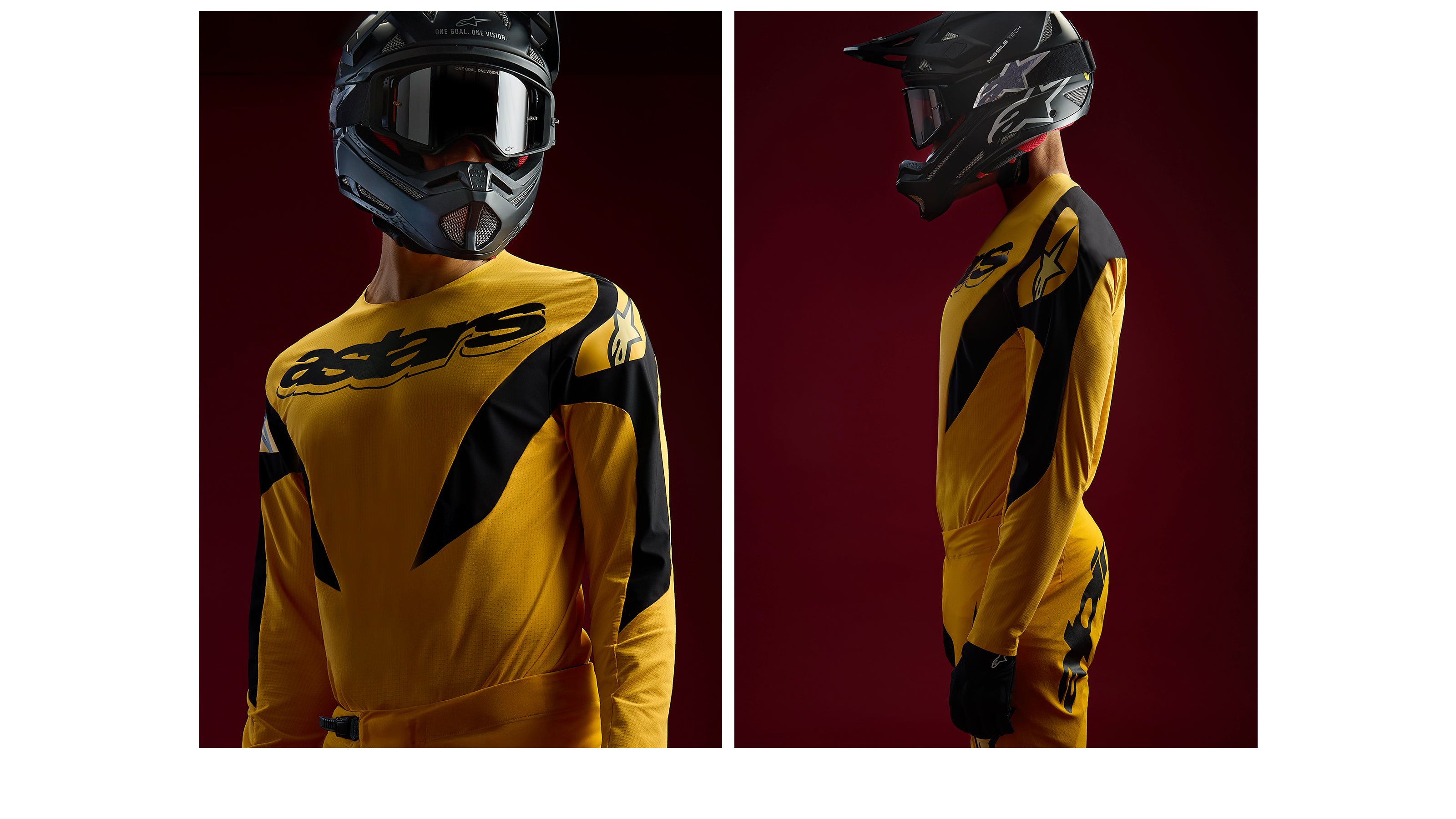 A-Supra Melt Gold - Yellow MTB Gear Set | Alpinestars®
