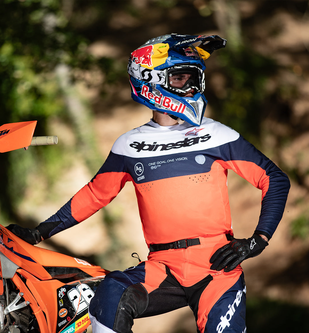 Pro-Dura - Navy MX Jersey | Alpinestars®