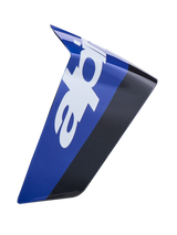 Alpinestars Supertech R10 Arius Race Spoiler, Aerodynamischer Rennsport-Helmaufsatz, Blau und Schwarz, Glänzende Oberfläche, Scharfkantige Flügelform