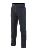 Alpinestars Copper Out V2 Riding Denim, Motorrad-Jeans, Rinse Plus Blue, gerade Passform, 13oz Comfort Denim, Five-Pocket-Stil, externer Reißverschluss für den Zugang zu Knieprotektoren, urbane Motorradbekleidung