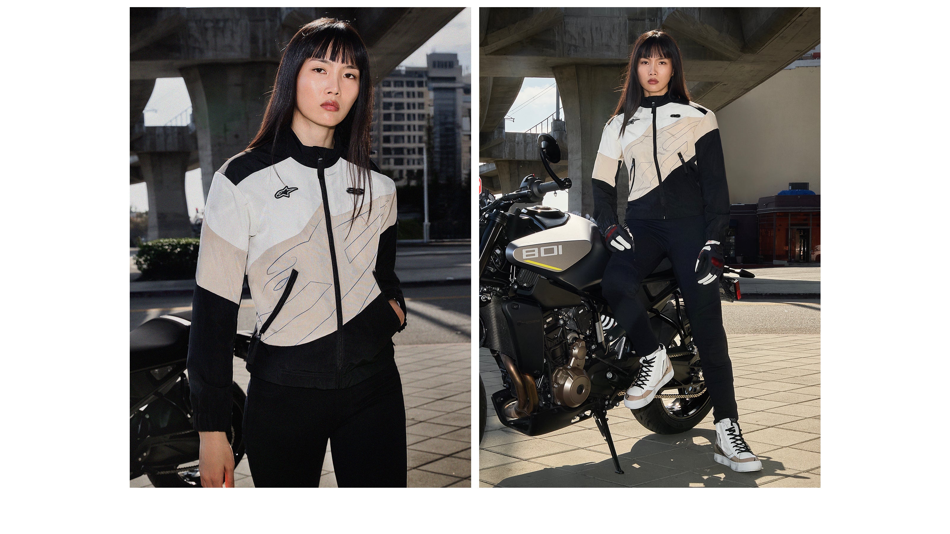 Stella Moshell - Sand Motorcycle Jacket | Alpinestars®