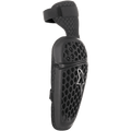 Alpinestars Youth Bionic Plus Ellenbogenschützer, Schwarz, Außenschale mit Wabenmuster und weißem Astar-Logo, doppeltes Riemenverschlusssystem, ergonomischer Schutz für Jugend-Motocross und Offroad